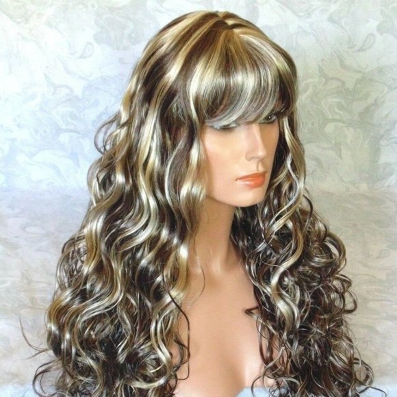BROWN Long Layers of Soft Sexy Curls 28\